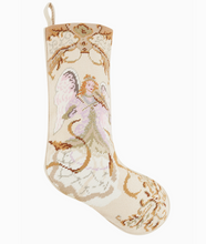 Load image into Gallery viewer, Angel W/Violin Embroidered Stocking