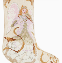 Load image into Gallery viewer, Angel W/Violin Embroidered Stocking