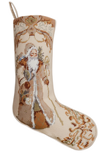 Load image into Gallery viewer, Santa W/Gift Embroidered Stocking