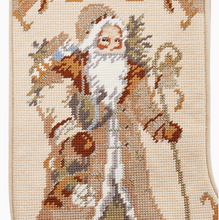 Load image into Gallery viewer, Santa W/Gift Embroidered Stocking