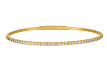 Load image into Gallery viewer, 0.70 TCW Diamond Flexible Tennis Bracelet