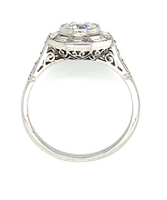 Load image into Gallery viewer, Old European Diamond Platinum Handmade Ring