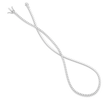 Load image into Gallery viewer, 3 Prong 6.30CTW Tennis Necklace