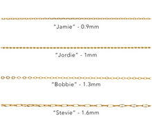 Load image into Gallery viewer, &quot;Jordie&quot; Delicate Ball Chain