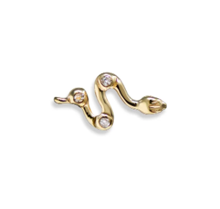 Anzie x Mel Soldera Snake Single Stud