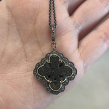 Load image into Gallery viewer, Medieval Cross Artifact Pendant