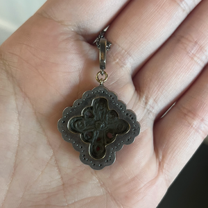 Medieval Cross Artifact Pendant
