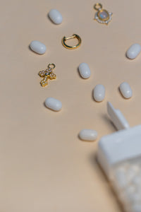 Tiny Guinevere Earring Charms