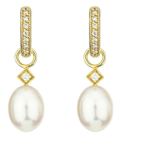 Lisse Pearl Briolette Earring Charms