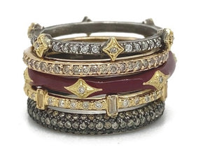 Crivelli Stack Band Ring