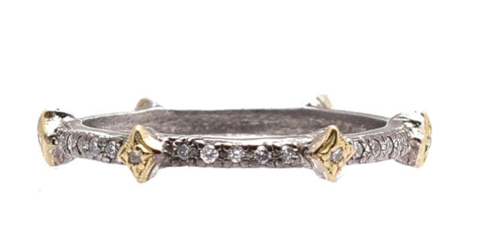 Crivelli Stack Band Ring